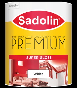 SADOLIN White Super Gloss Paint