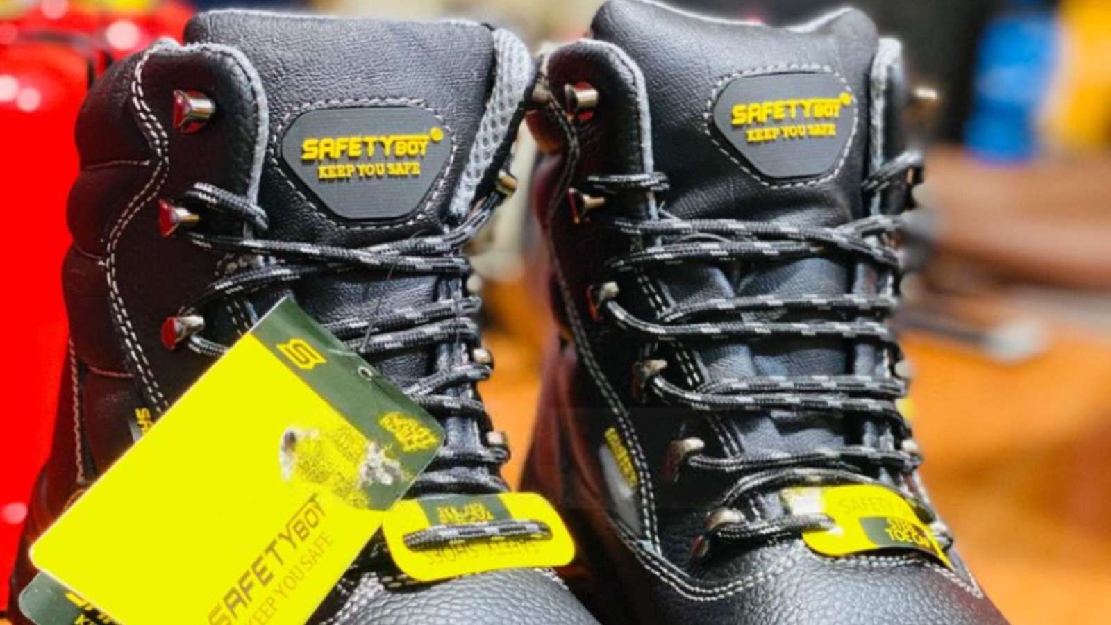 Safety Boy Heavy duty Steel-Toe Work Boots