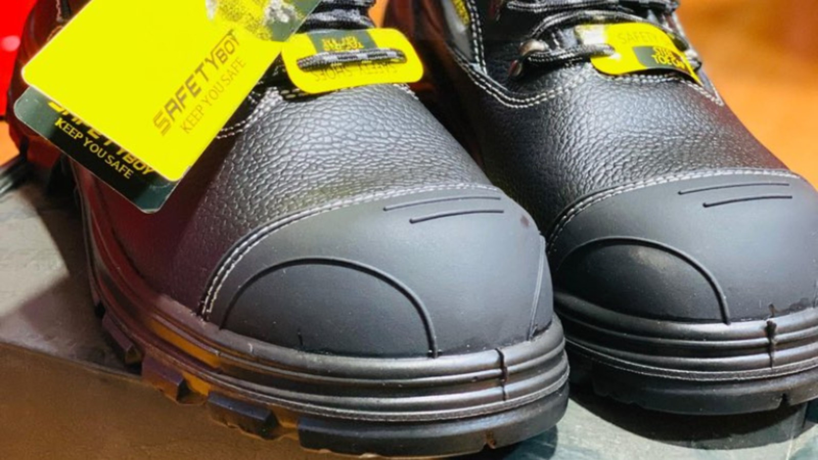 Safety Boy Heavy duty Steel-Toe Work Boots