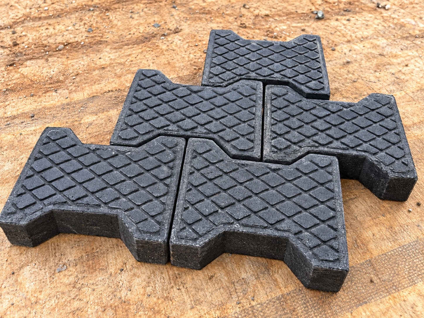Plastic Double T (H-type) Eco-pavers