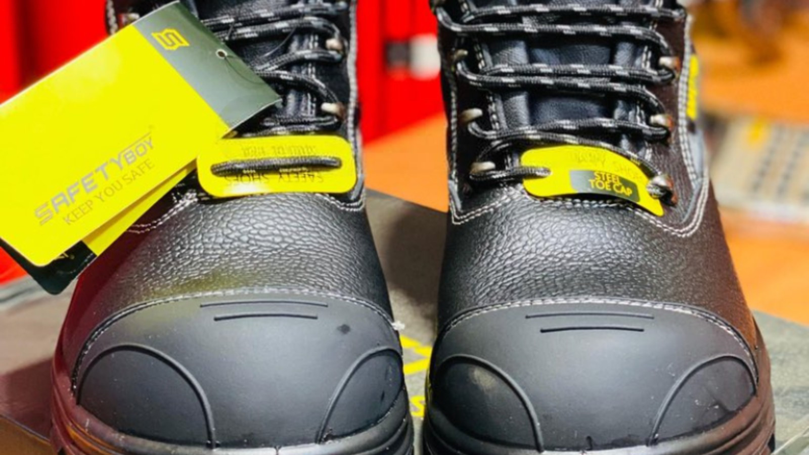Safety Boy Heavy duty Steel-Toe Work Boots