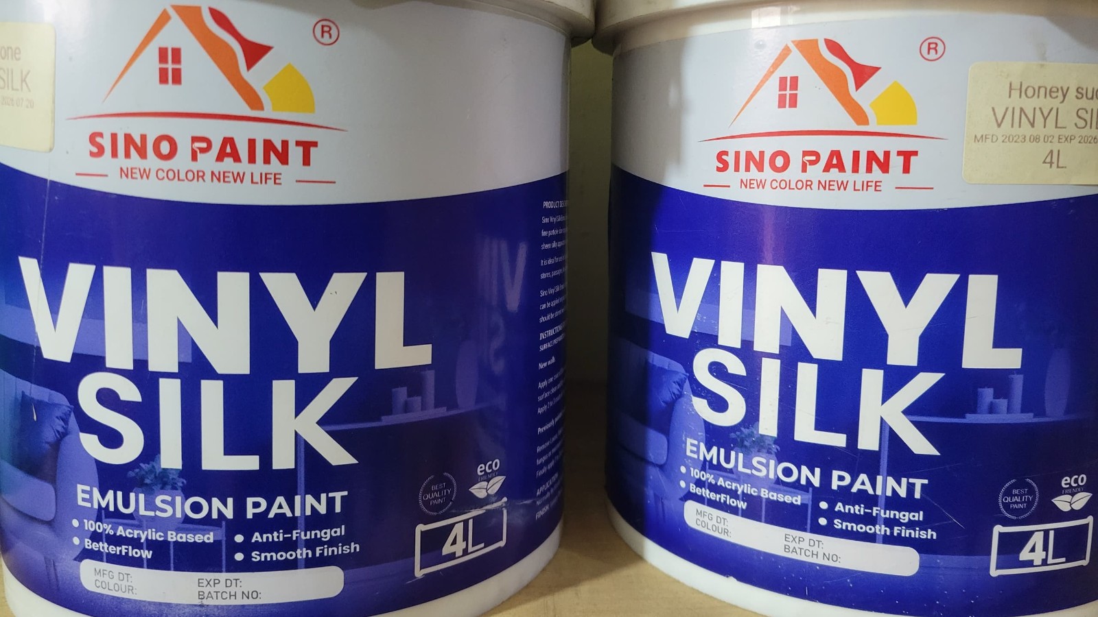 SINO PAINT VINYL SILK emulsion paint