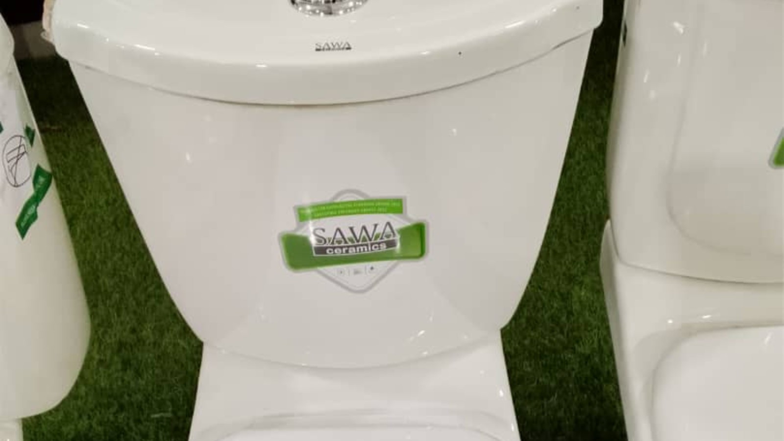 SAWA Two piece CERAMIC WC Toilet HH DFT013 - Image 2