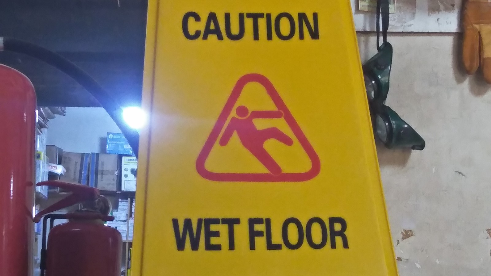 Triangle Caution sign