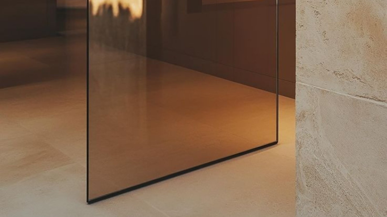 Generic One way Brown glass