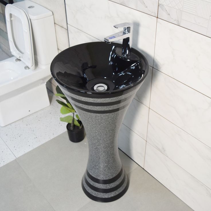 Marblebee black-grey gravel Basin