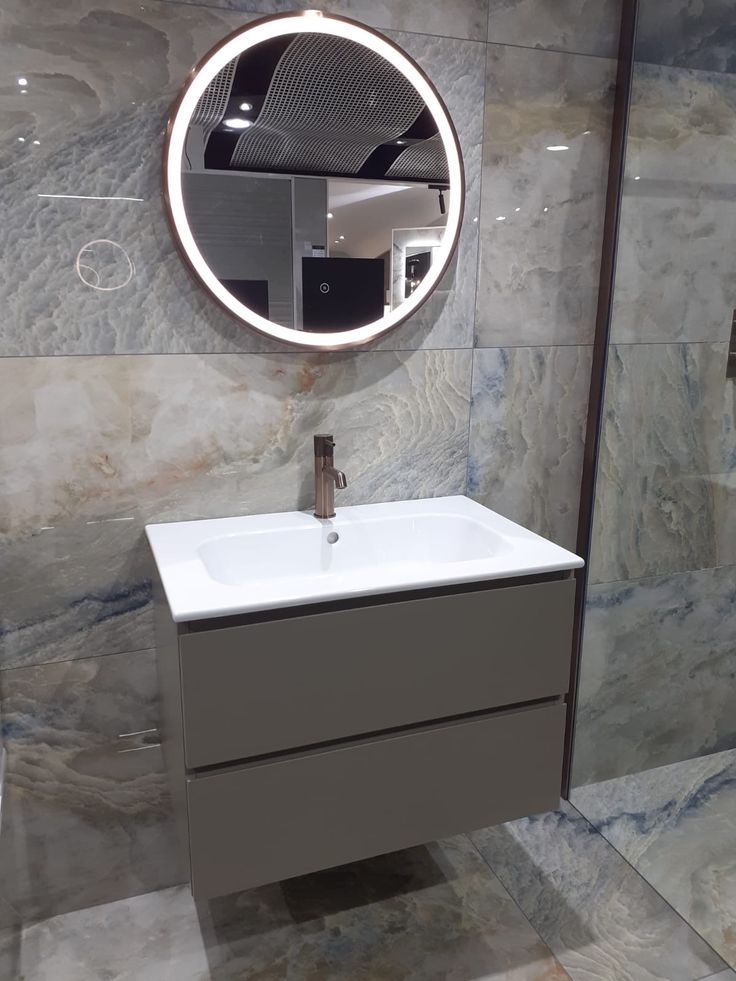 A Bathroom Mirror Vanity cabinet