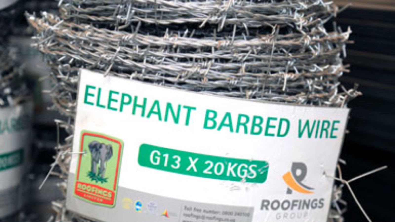 G13 Elephant Fencing barbed wire - Image 2