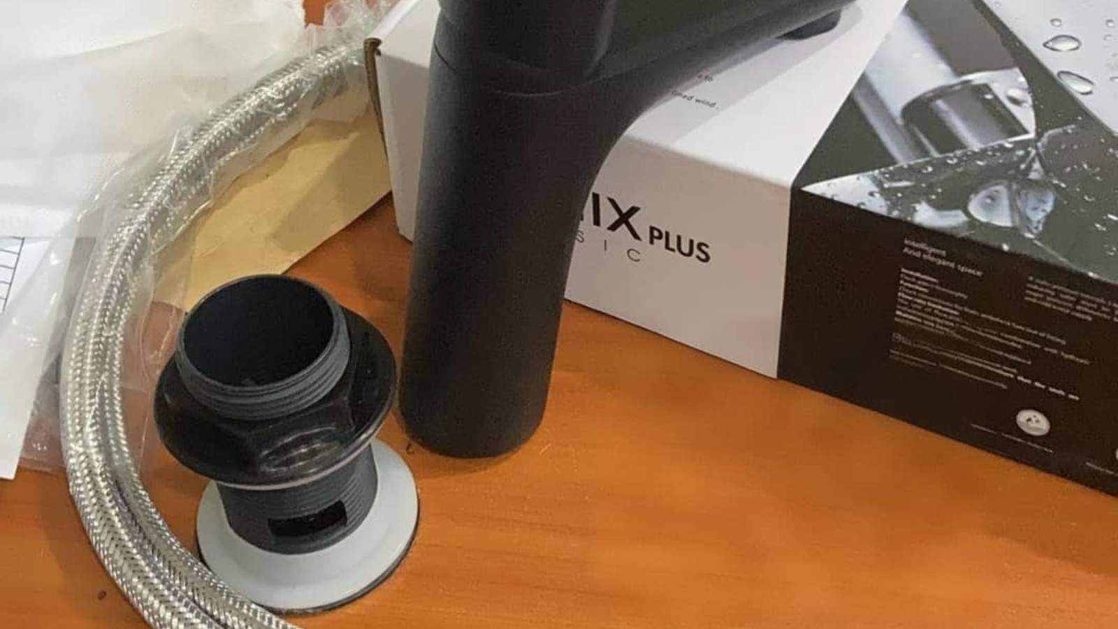 Brimix Plus BLACK Basin Mixer - Image 2