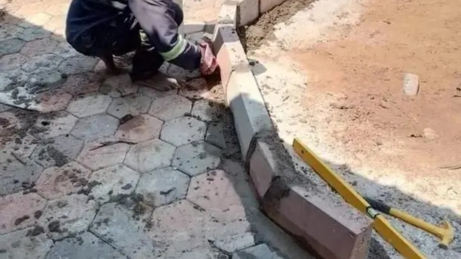 Concrete Garden Curb