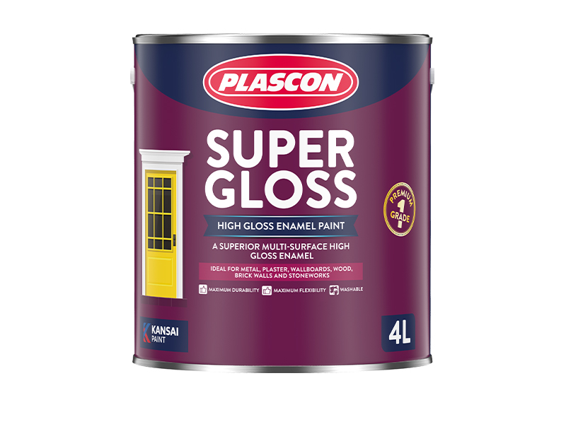 PLASCON White SUPER Gloss Paint