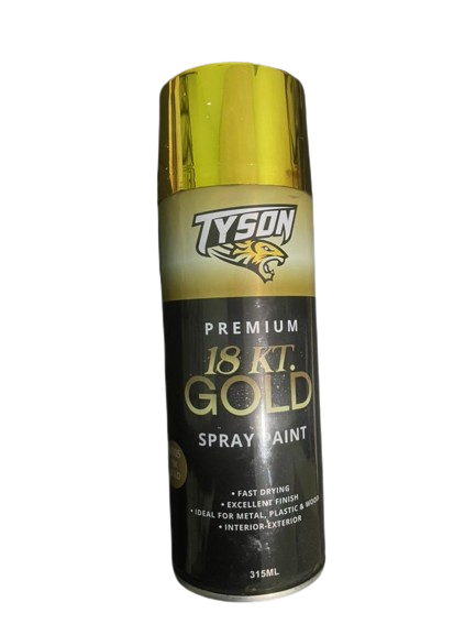 Tyson Gold Spray Paint