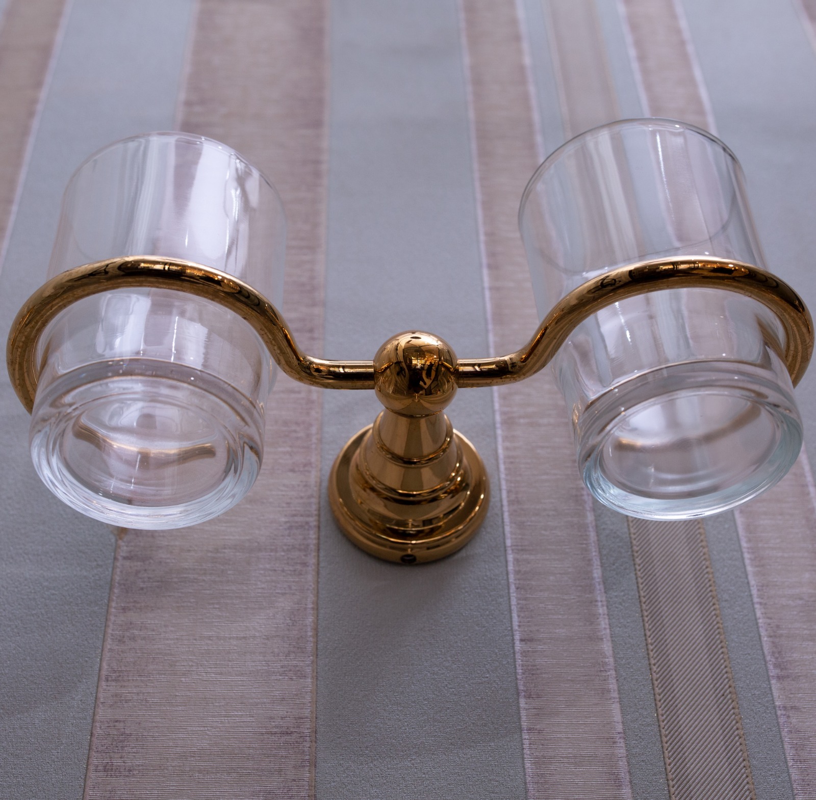 Latest Building Materials on Zzimba Online - Double cup rose gold holder